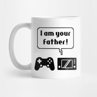 Controller Game Console Icons (I Am Your Father! / Black) Mug